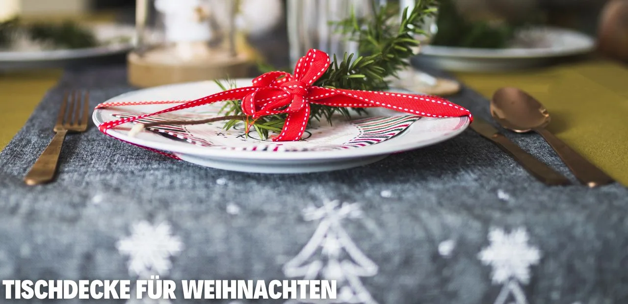 Tischdecke für Weihnachten