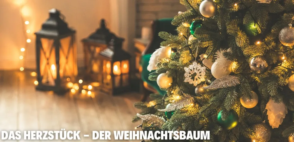 Wohnzimmer weihnachtlich dekorieren