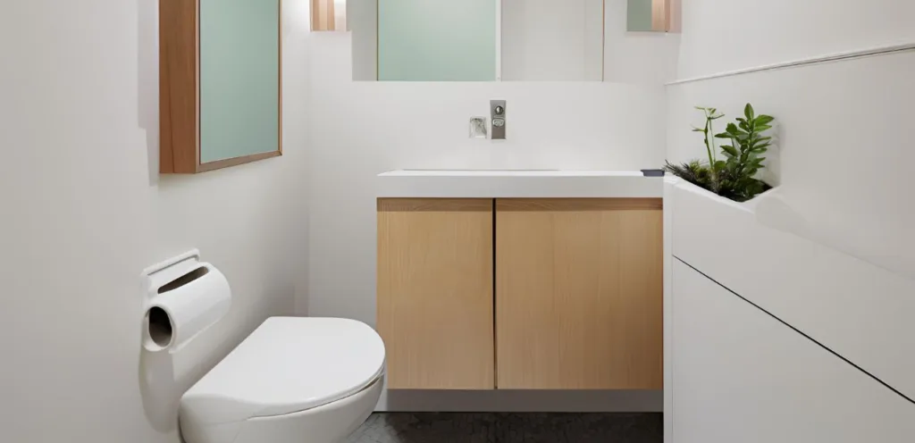 Kleine Toiletten gestalten - 7 Ideen für mehr Platz & Stil kleine toiletten