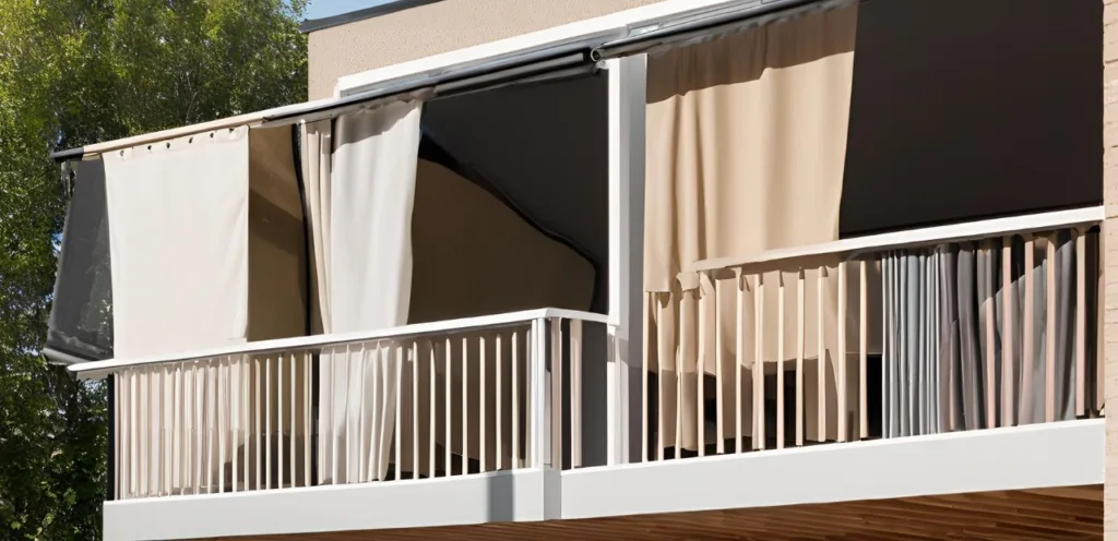 Seitlicher Sichtschutz für den Balkon - Die besten Ideen sichtschutz