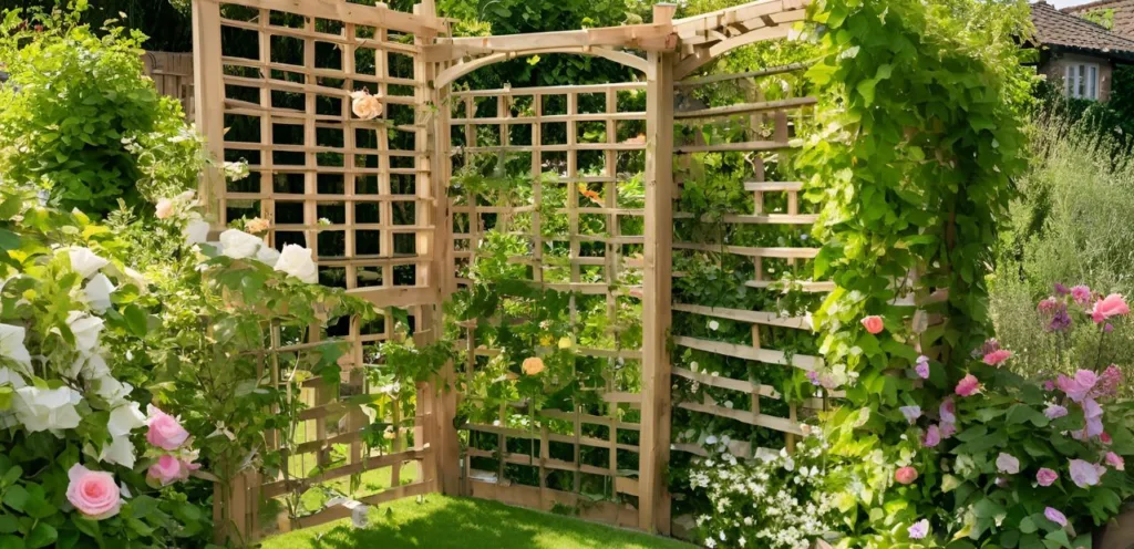 Rankgitter selber bauen