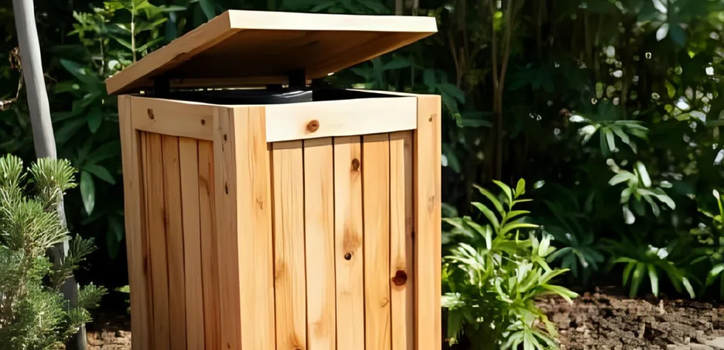 Mülltonne verstecken - clevere Ideen für Garten & Hof Muelltonne verstecken 1