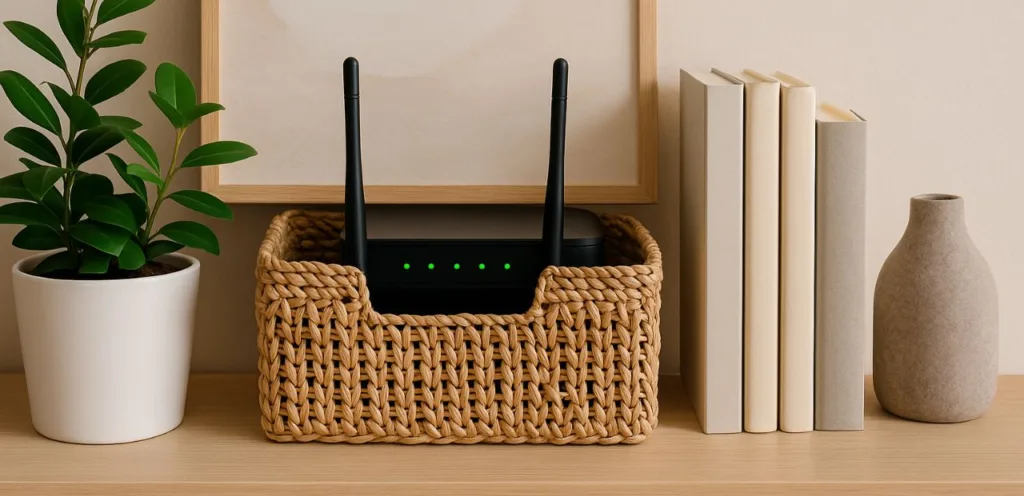 wlan router verstecken