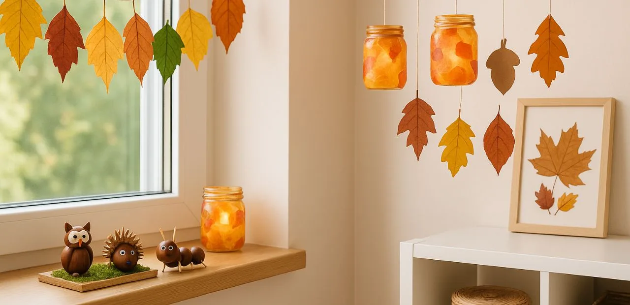 Herbstdeko für das Kinderzimmer