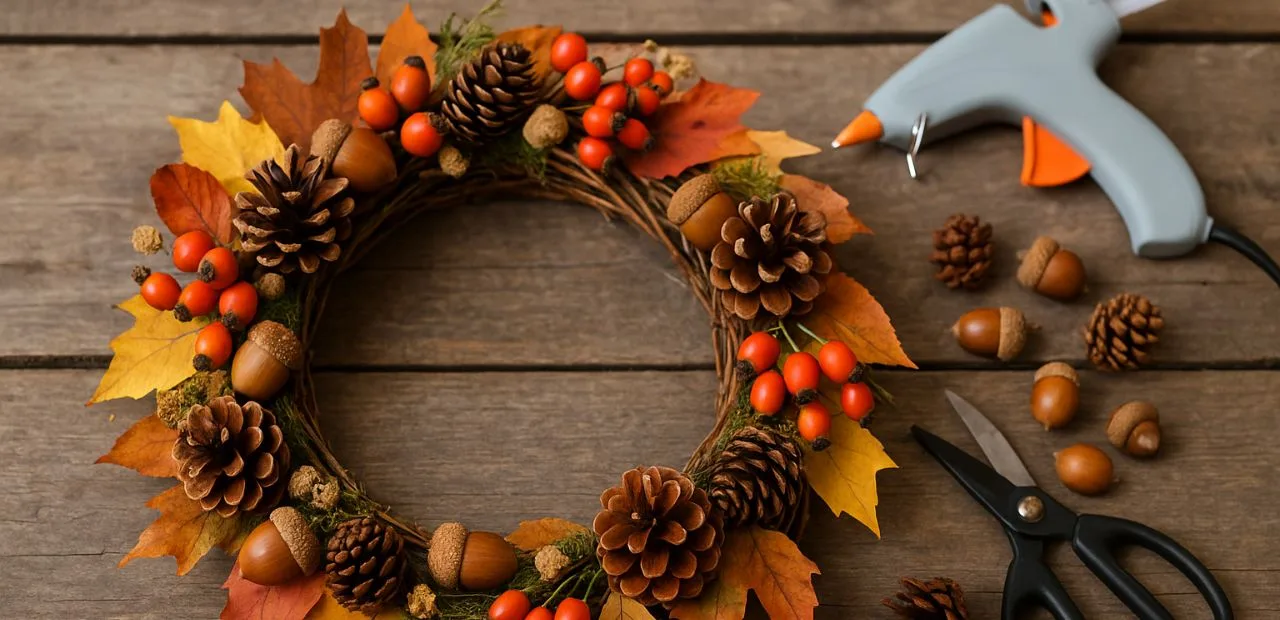 Herbstkränze selber machen