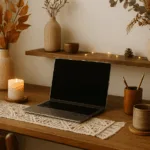 Homeoffice-herbstlich-dekorieren
