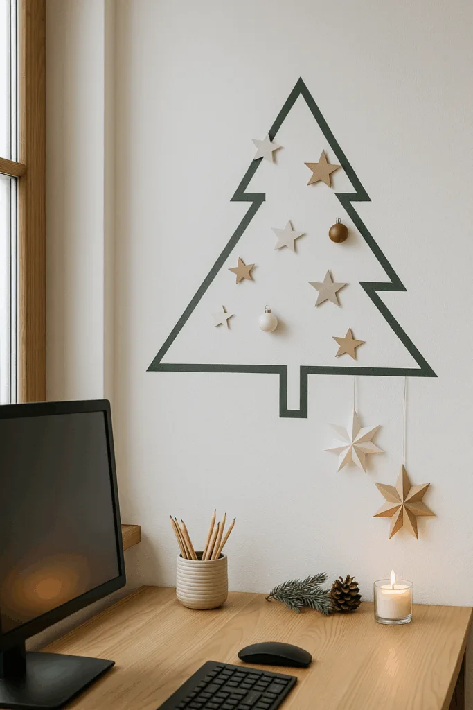 Weihnachtsdeko im Homeoffice - 3 Ideen für ein gemütliches Arbeitszimmer heimwerker 10