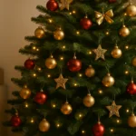 Weihnachtsbaum dekorieren, rote und goldene Kugeln, typische Deko-Fehler vermeiden